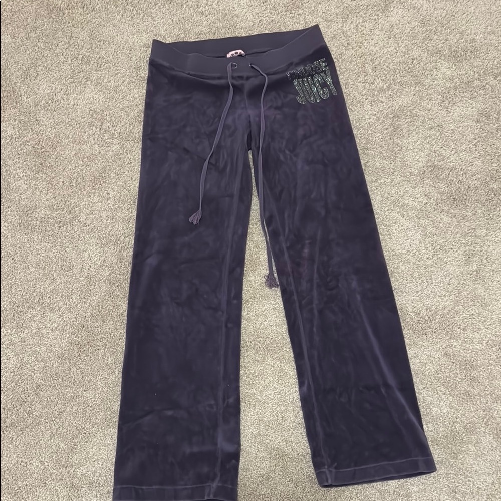 Juicy Couture Dark Velour Lounge Pants